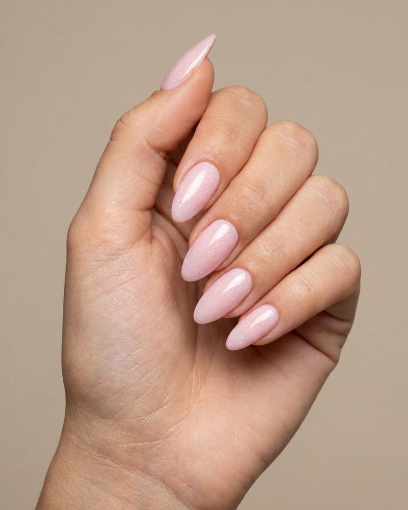 Polygel Blush Shimmer Glamnailsprofessional